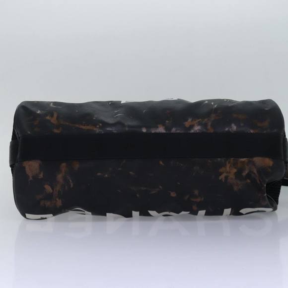 CHANEL Sports Line Drum bag Shoulder Bag Vinyl Black CC Auth bs15851 - Picture 5 of 16